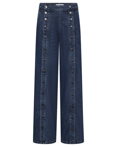 Co' Couture - Willa CC Button Jeans - Indigo